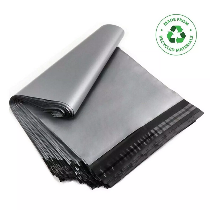 Grey Mailing Bags All Size with Waterproof & Strong Self Seal Strip Ideal for Posting & Packaging