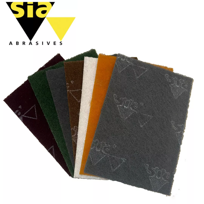 P80 Extra Cut Scotchbrite / Webrax / Scouring Fibral Hand Pads152 x 229mm