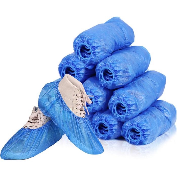 Shoes Covers Blue Overshoes Disposable Boot Cover