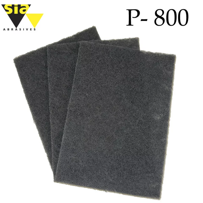 P800 Ultra Fine s XS Scotchbrite / Webrax / Scouring Fibral Hand Pads152 x 229mm