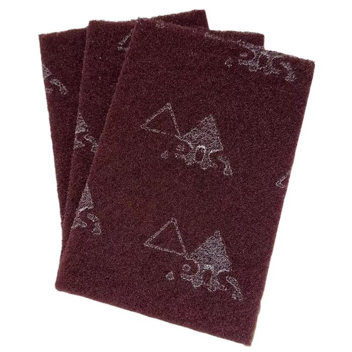 5 PCS Scotchbrite Scouring Sanding Fibral Sanding Hand Pads P120 Medium