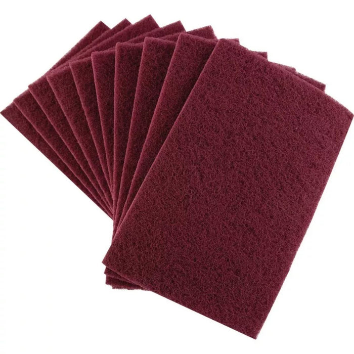 5 PCS Scotchbrite Scouring Sanding Fibral Sanding Hand Pads P180 Medium