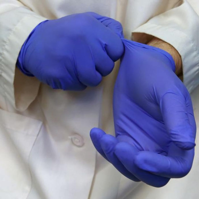 Sonic 200 - Blue Nitrile Gloves - Powder Free (Extra Large)