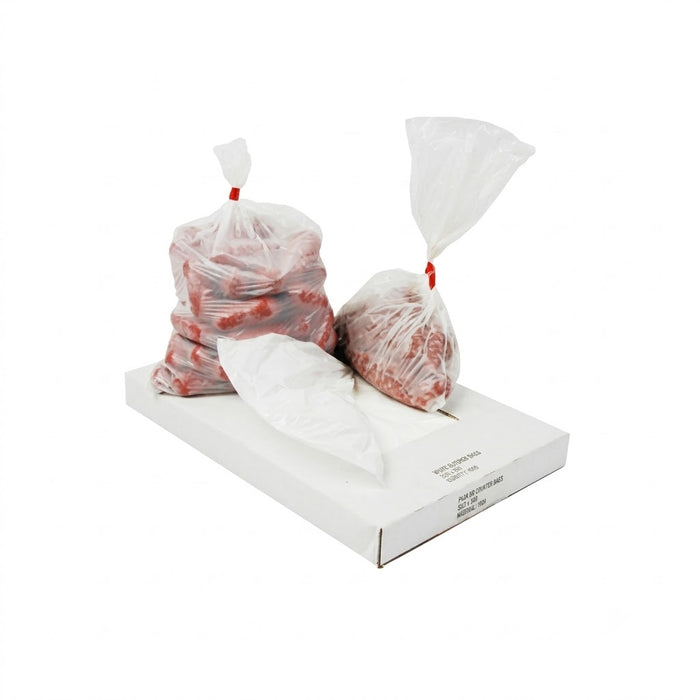"Classic" White Pack HD Counter Bags (Butcher) - 100% Virgin