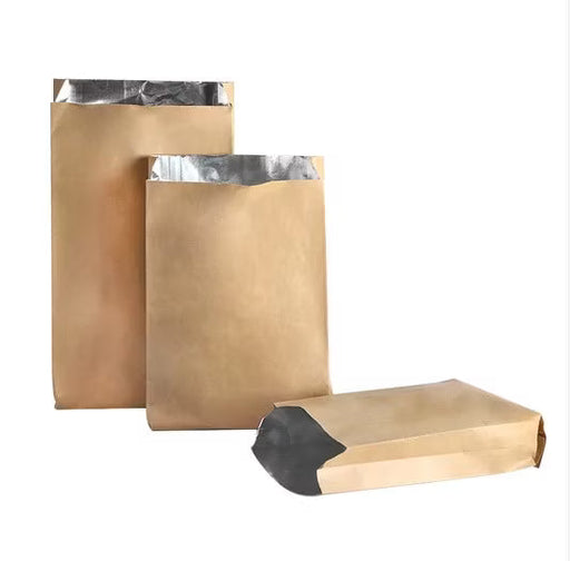 Aluminium Foil Lined Paper Bags (Chicken / Naan Bags)