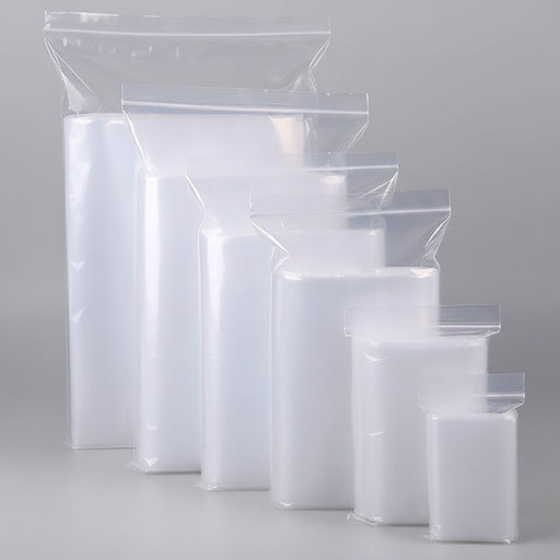 GripSeal Self Seal Clear LDPE Bags - 30% Recycled