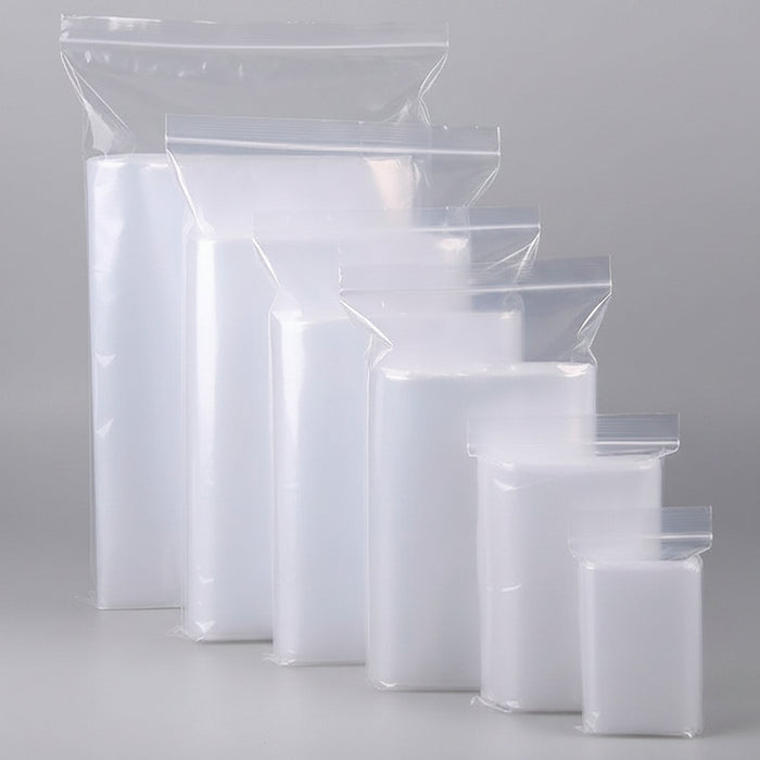 GripSeal Self Seal Clear LDPE Bags - 30% Recycled