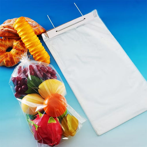 Wicketed Clear LDPE Polythene Bags - 100% Virgin