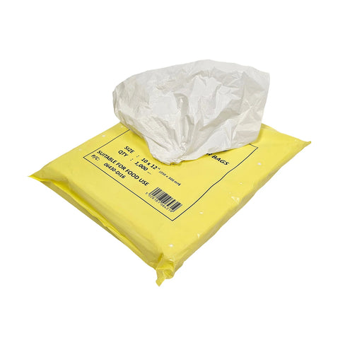 "Premier" Yellow Pack HD Counter Bags (Butcher) - 100% Virgin product image