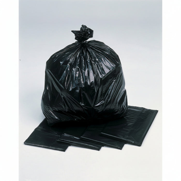 Compactor Sacks - Black - 22x33.5x47" - 100% Recycled