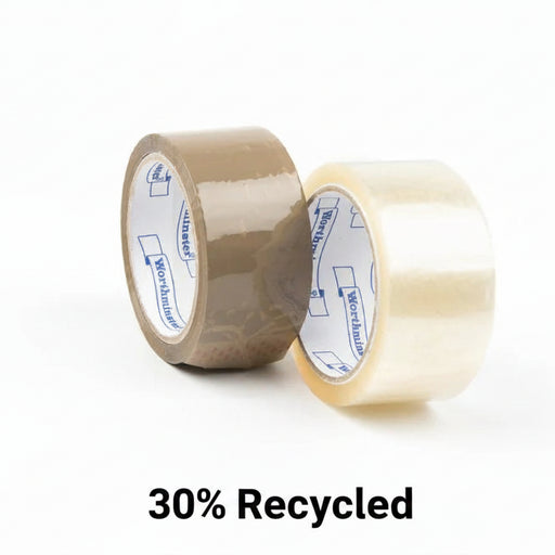 Two rolls of tape on a white background