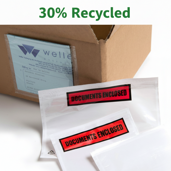 Adhesive Documents Enclosed Pouches "Postdoc®" - 30% Recycled