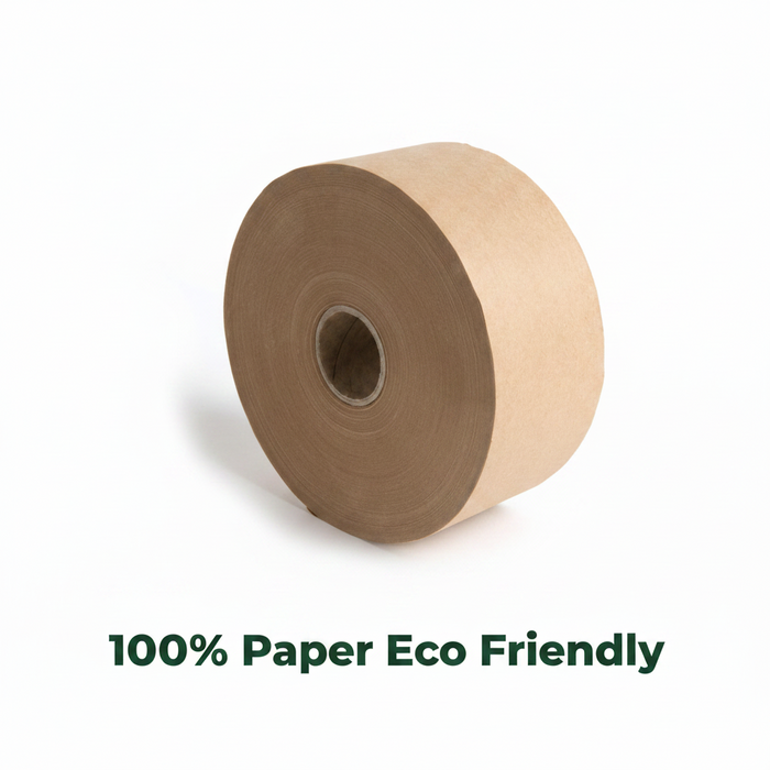 Printed Paper Adhesive Tape - 100% Paper Eco Friendly | 48 mm | Pack of 50 Metre
