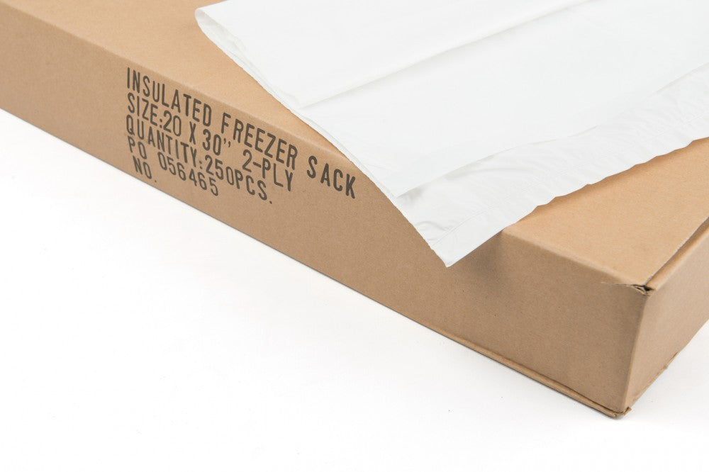 High Tensile Insulated 2 Ply Freezer Sack - 30% Recycled