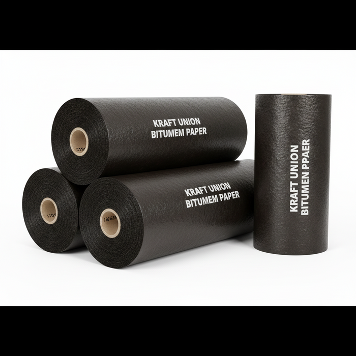Kraft Union Bitumen Paper Rolls - Water Resistant | Pack of 100 metre